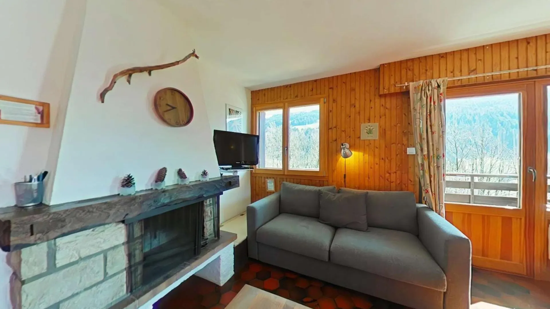شقة Grand Bornand, Appt 2 Pieces 5 Couchages, Calme, Cheminee, Navettes Proches - Fr-1-241-142 رون - ألب فرنسا